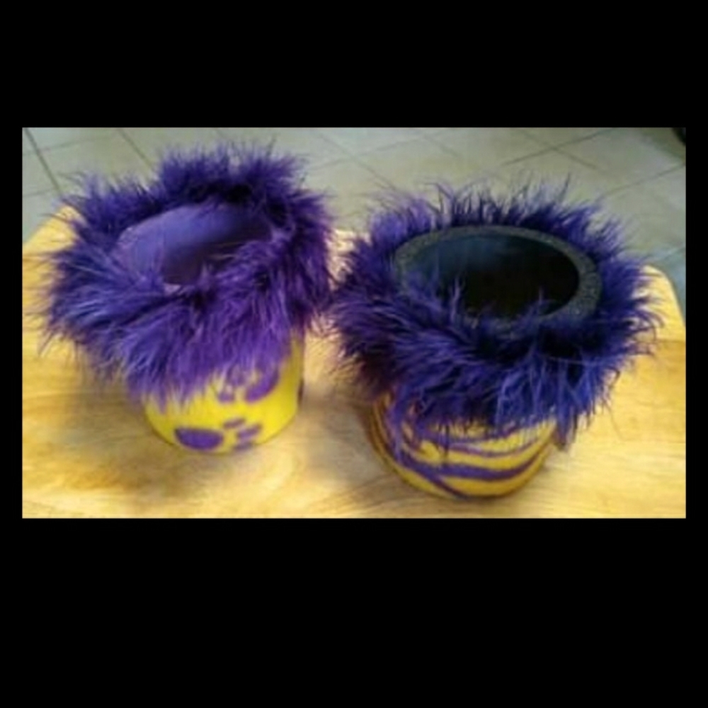 LSU can coozie